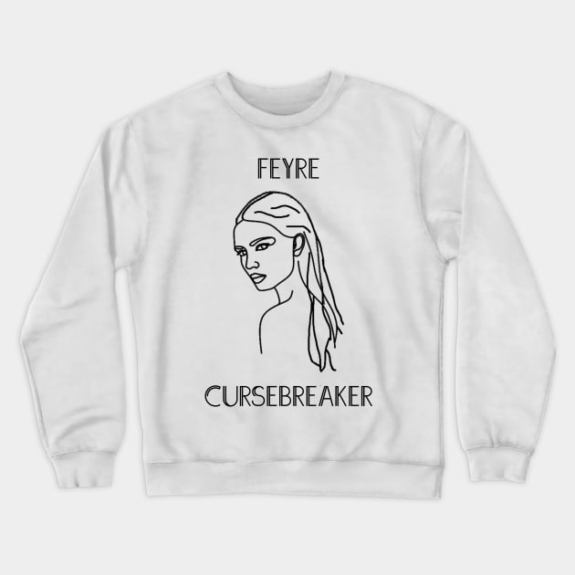 ACOTAR Feyre Cursebreaker Crewneck Sweatshirt by baranskini